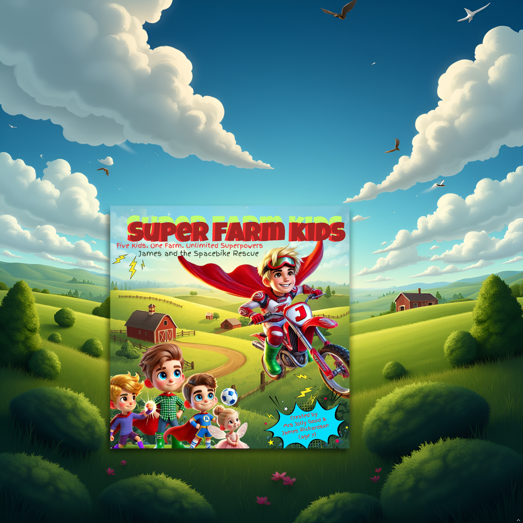 SUPER FARM KIDS: James and the Space Bike Rescue