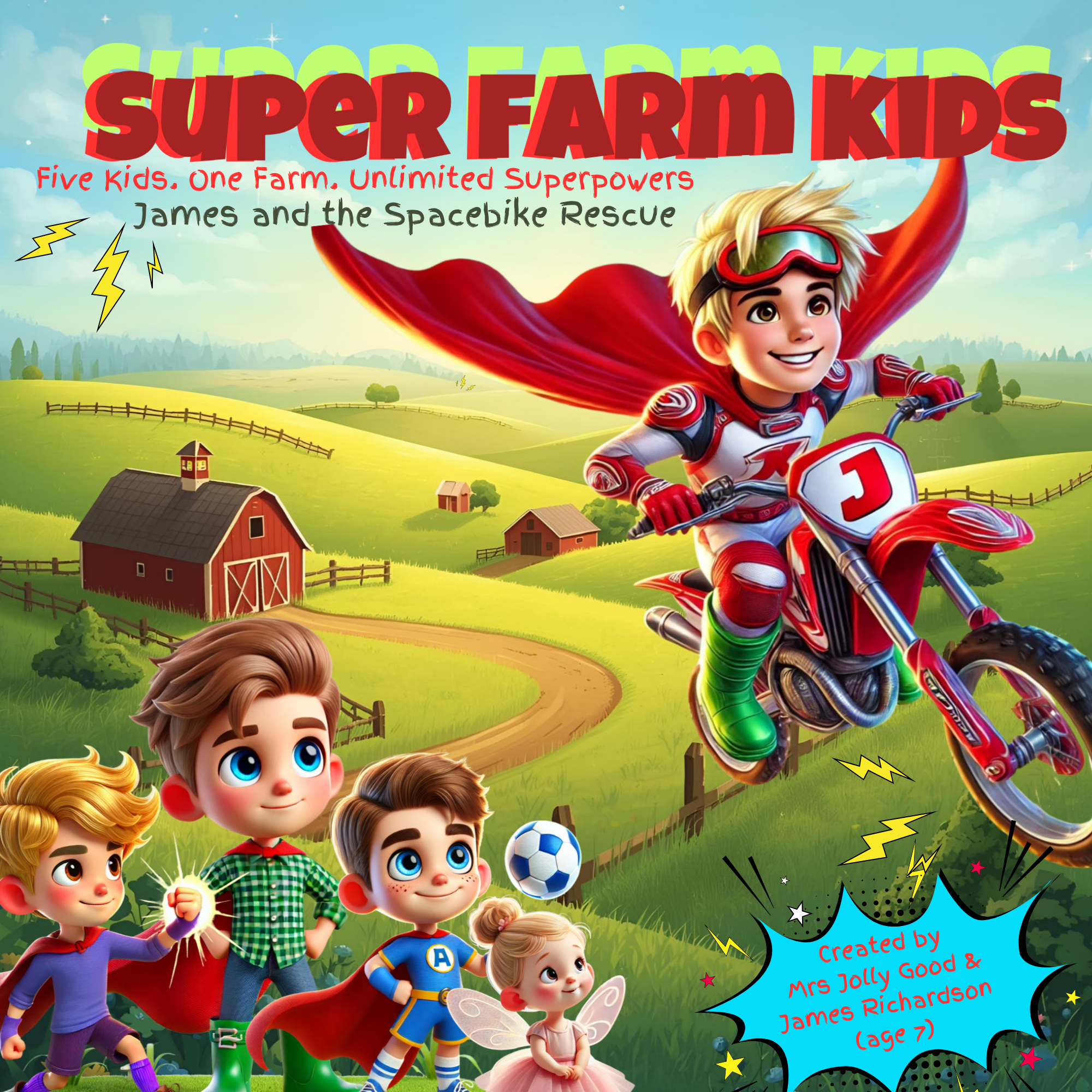 SUPER FARM KIDS: James and the Space Bike Rescue