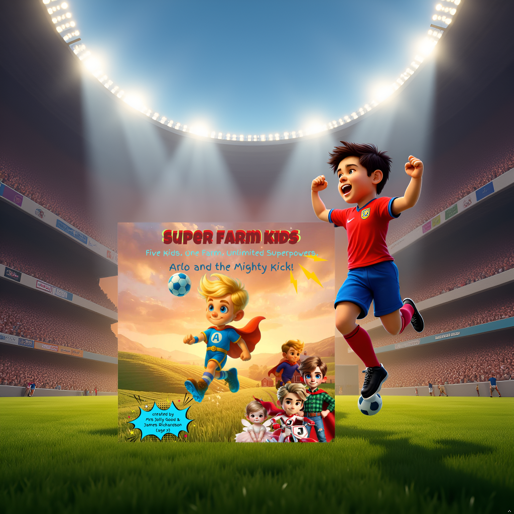 Super Farm Kids: Arlo and the Mighty Kick: Five Kids