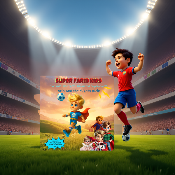 Super Farm Kids: Arlo and the Mighty Kick: Five Kids