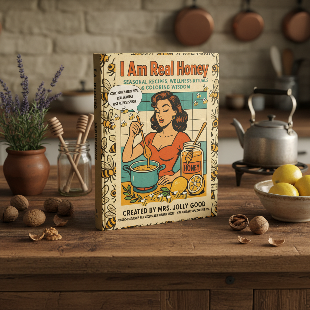 I Am Real Honey: Seasonal Manuka Honey Recipes, Wellness Rituals & Coloring Pages for a Naturally Sweeter Life