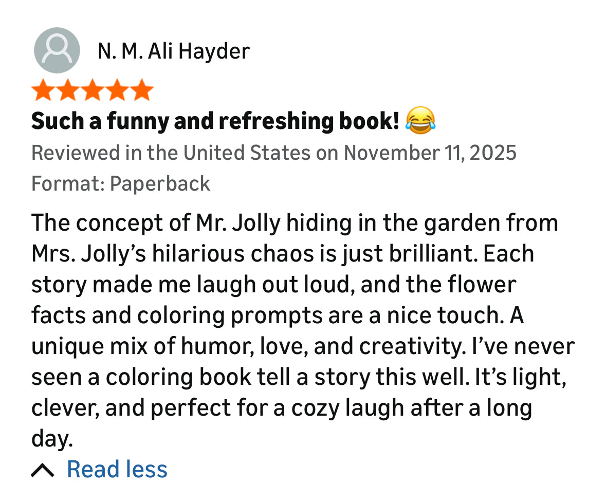 Where Is Mr Jolly?: Hiding from Mrs Jolly - A Funny Coloring Book for Anyone Who’s Ever Lost a Husband in the Hydrangeas (Mrs Jolly Good Coloring Books) Paperback
