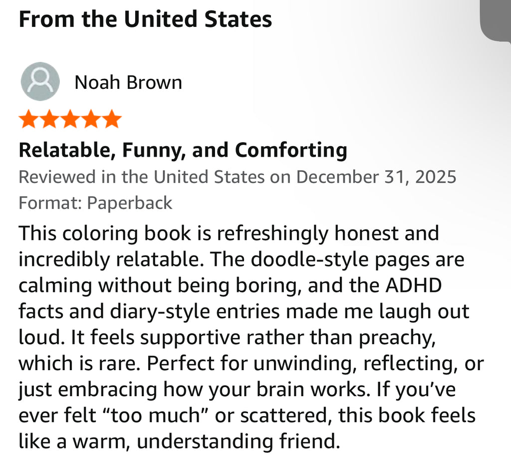 Beautifully Distracted: The Mrs Jolly Good ADHD Coloring Book