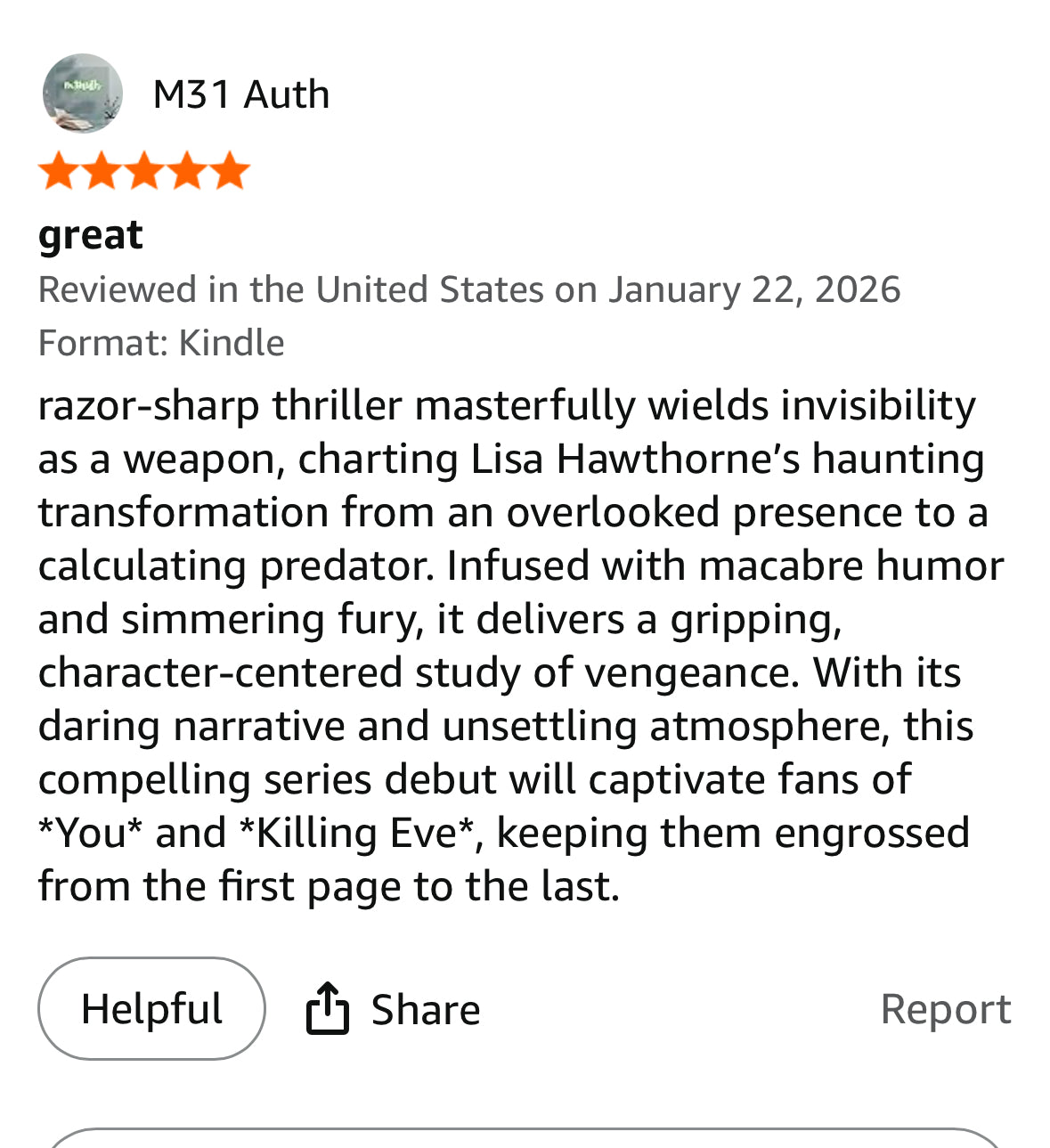 RIDESHARE: The First Kill – A Psychological Revenge Thriller (BOOK. 1)