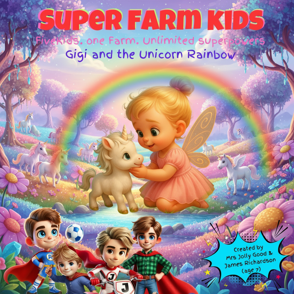 Super Farm Kids: Gigi and the Unicorn Rainbow