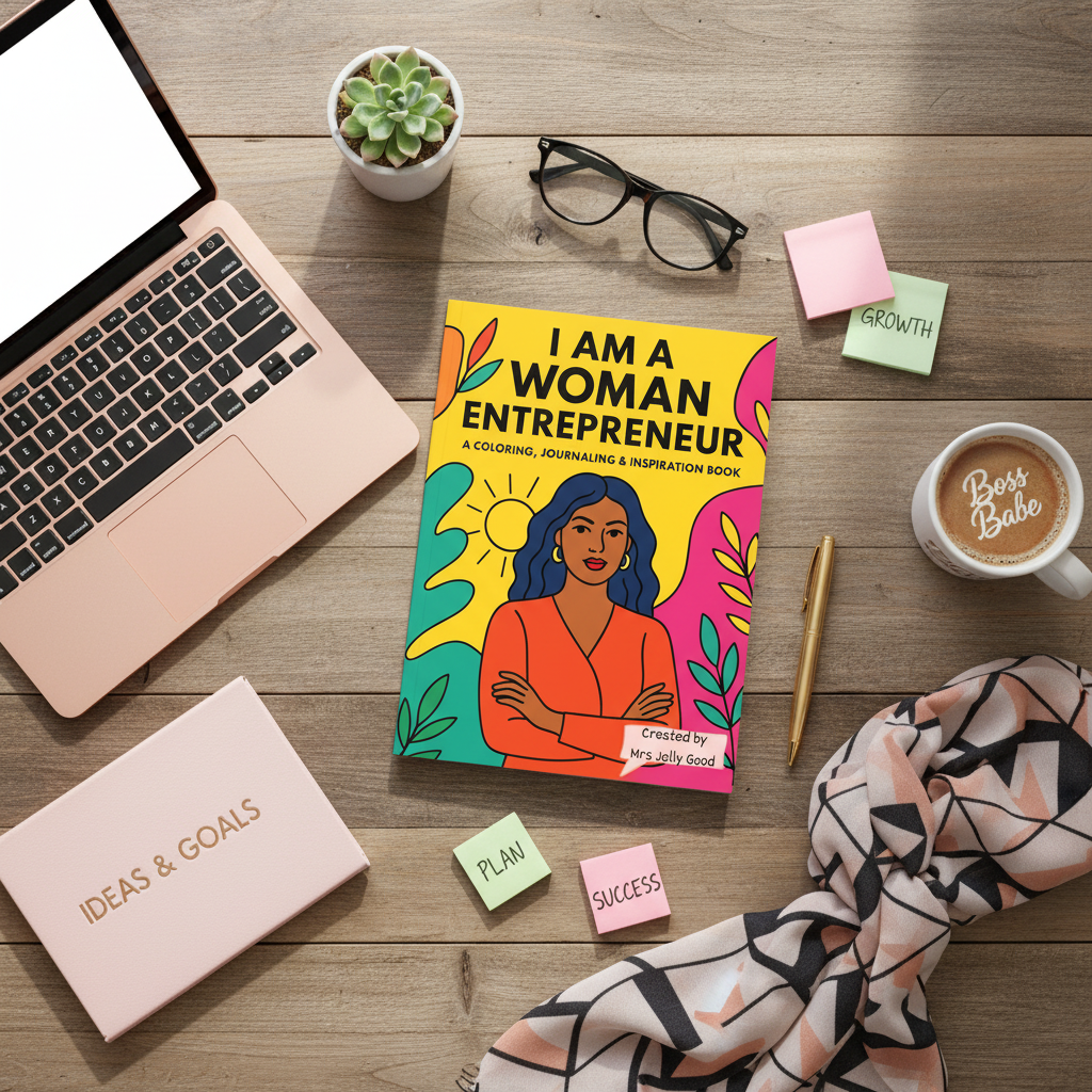 I AM A WOMAN ENTREPRENEUR: A COLORING, JOURNALING & INSPIRATION BOOK