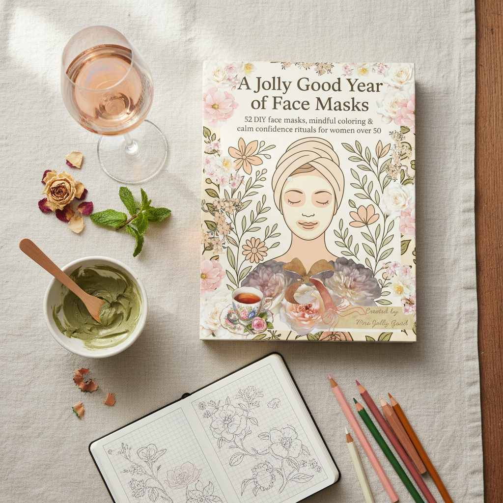 Jolly Good Year of Face Masks – 52 Rituals of Calm Confidence for Women Over 50