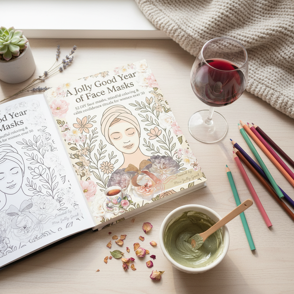 Jolly Good Year of Face Masks – 52 Rituals of Calm Confidence for Women Over 50
