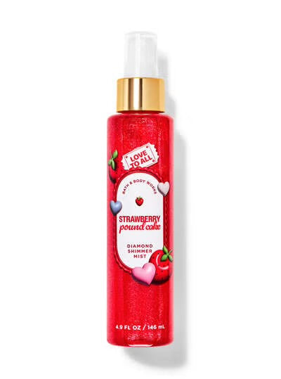 Strawberry pound cake fragrance mist